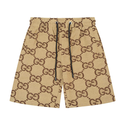 Oxford jacquard shorts