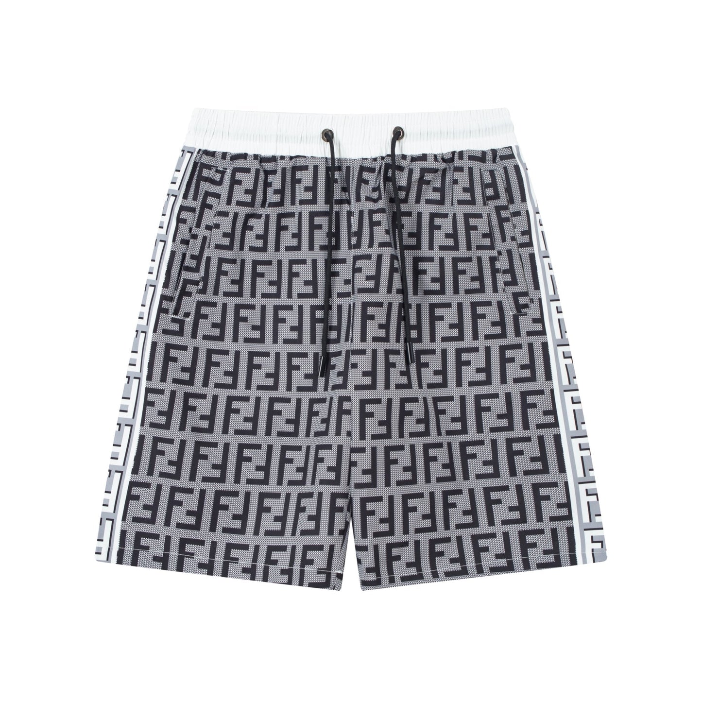 Letters printed all over 24SS beach shorts