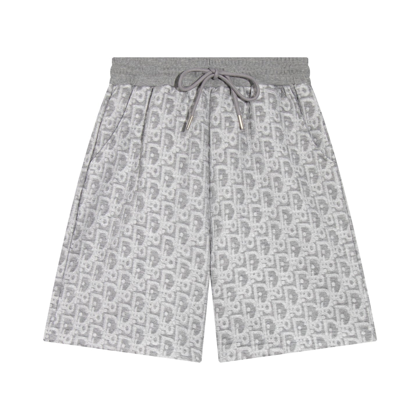 Jacquard knit shorts