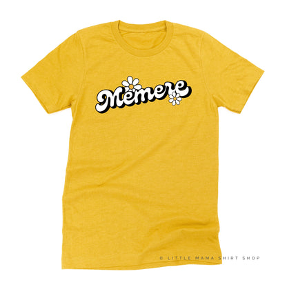 DAISY - MEMERE - w/ Full Daisy on Back - Unisex Tee