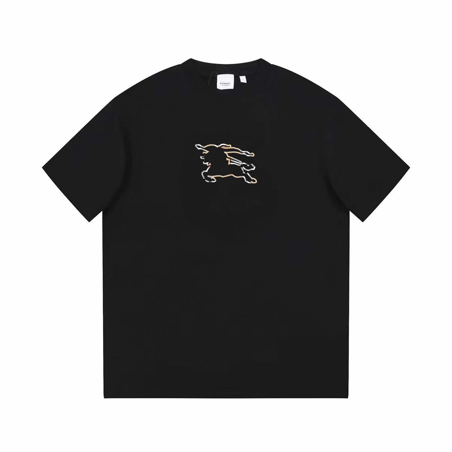 Embroidered horse riding T-shirt