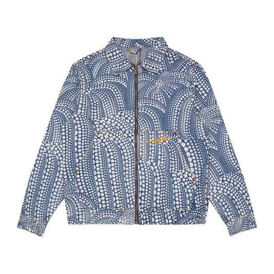 xh-printed pattern jacket