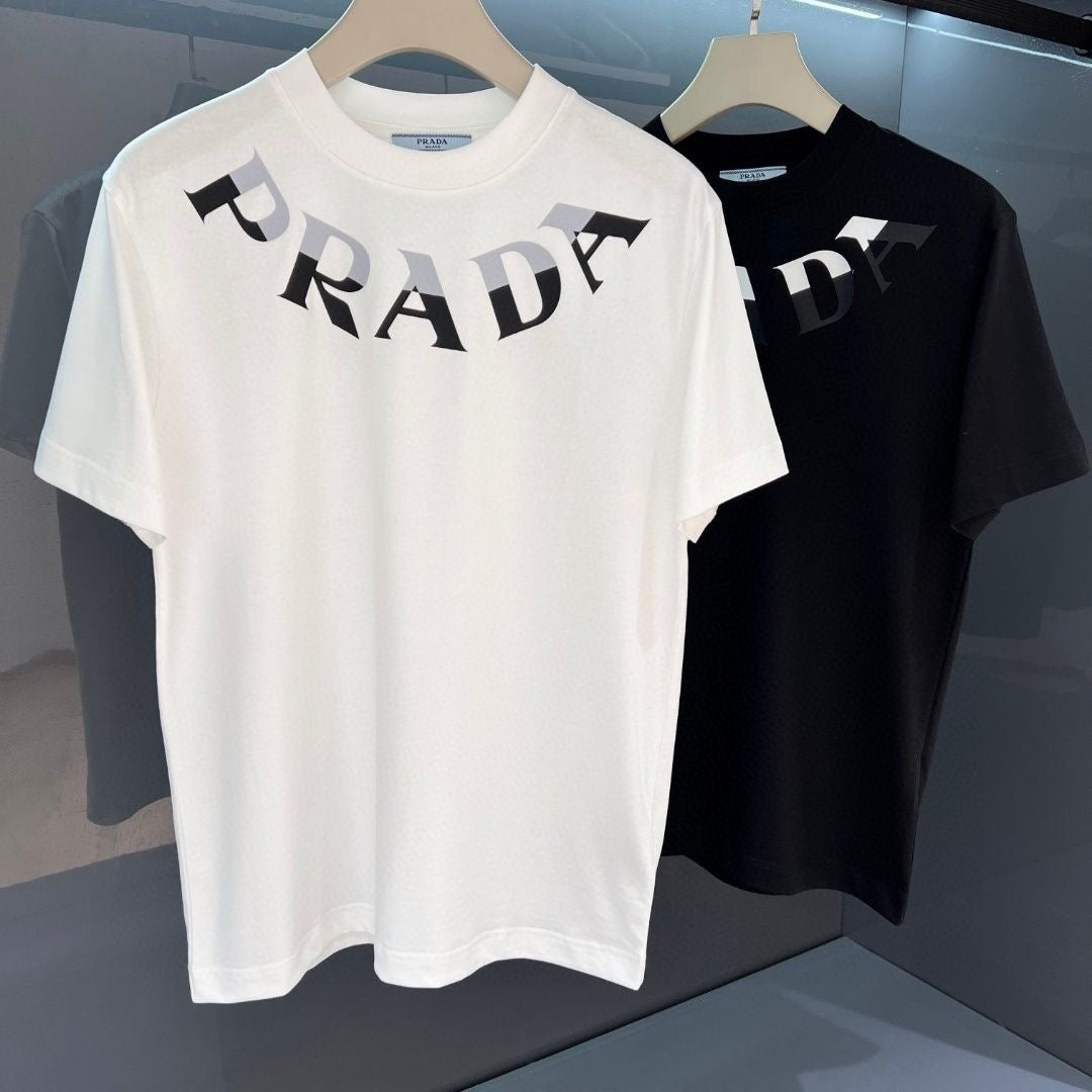 24ss new triangle logo casual T-shirt