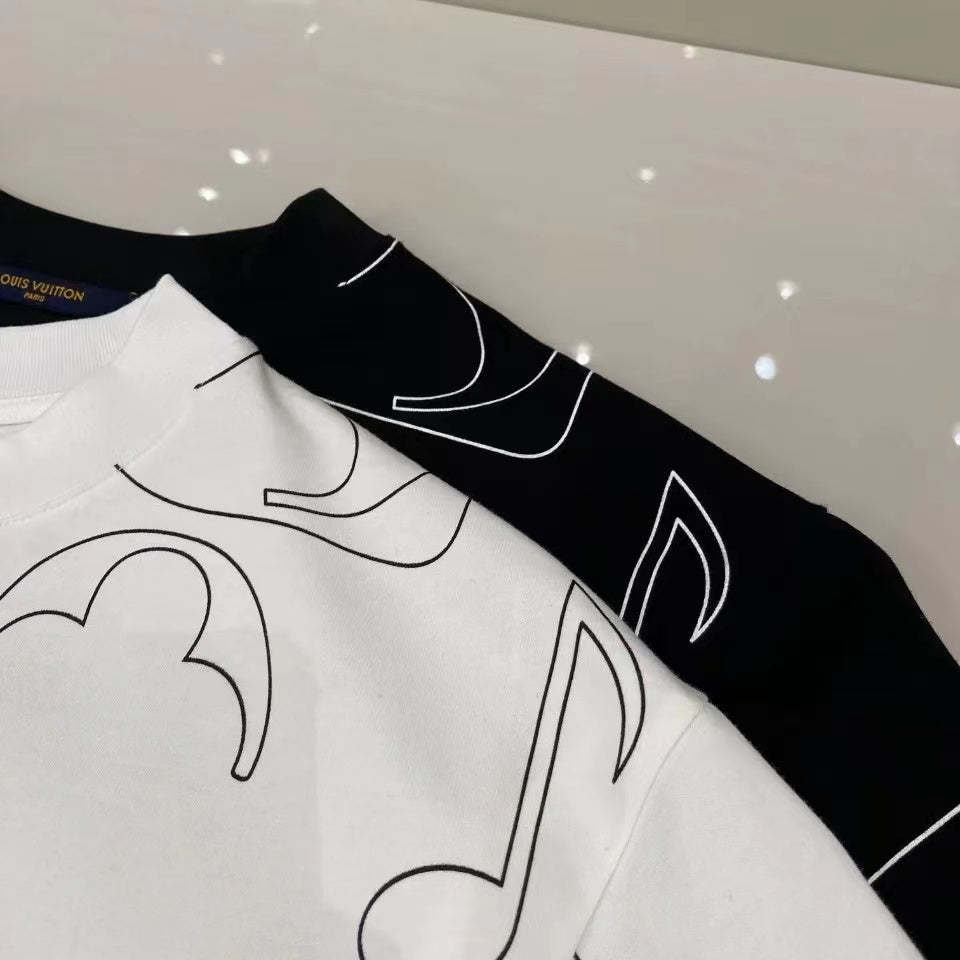 24SS New Geometric design T-shirts