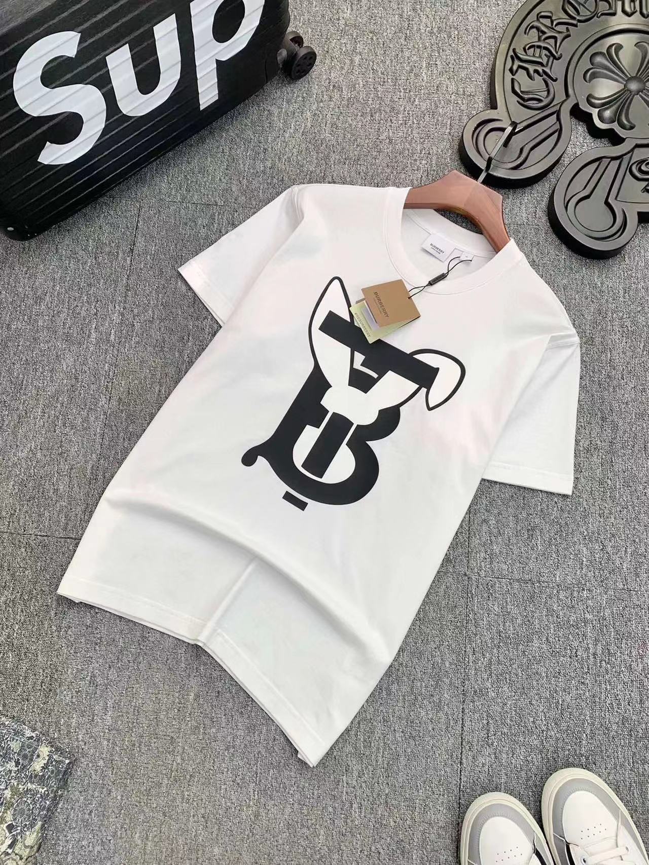 Print T-shirt with bunny ears