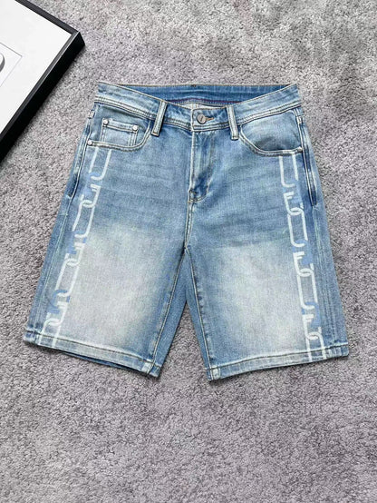 24ss F denim shorts