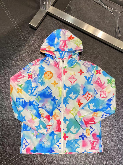 24ss Rainbow colors Best quality sports suit 1:1