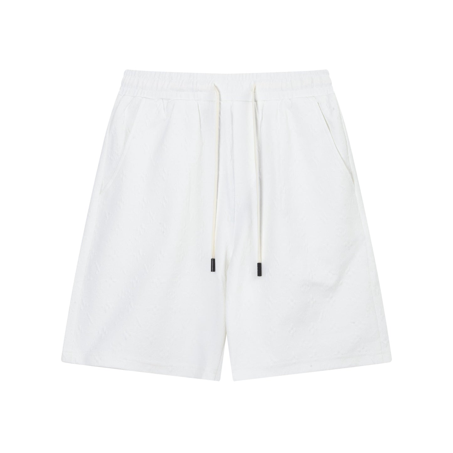 2024 Letter jacquard white short