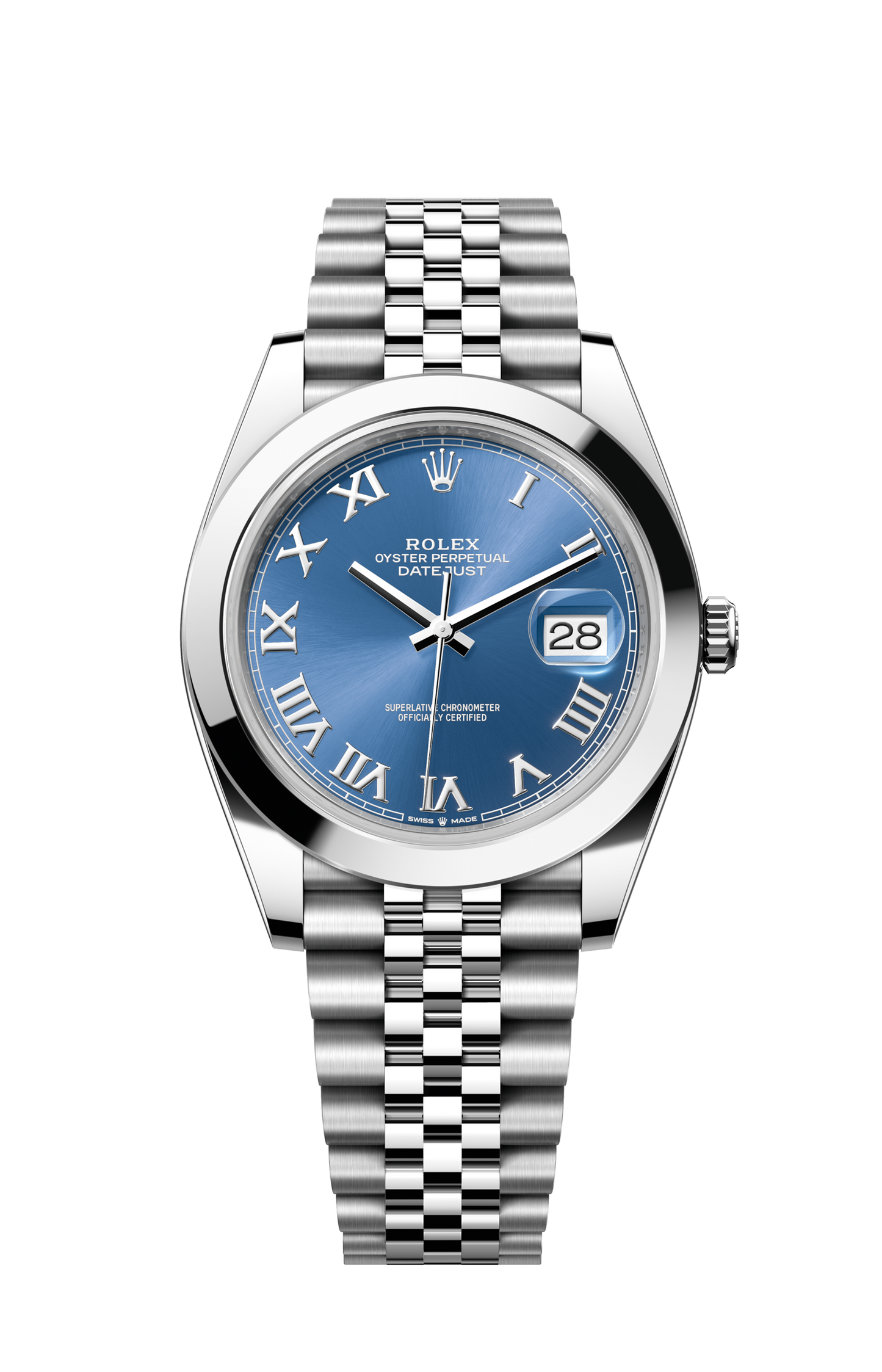 Silver - 904L Steel - Blue - Automatic - 36mm - 41mm