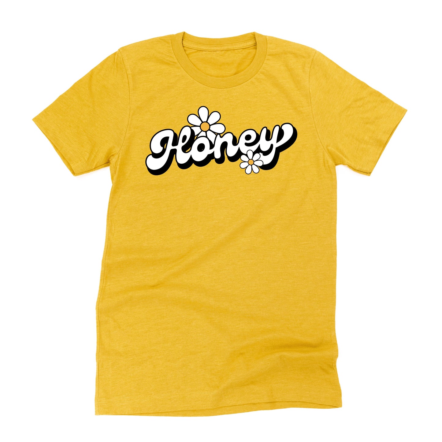 DAISY - HONEY - w/ Full Daisy on Back - Unisex Tee