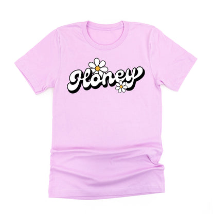 DAISY - HONEY - w/ Full Daisy on Back - Unisex Tee