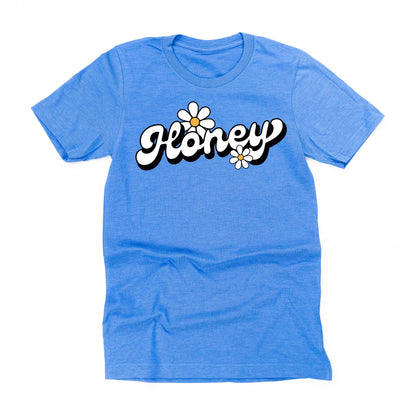 DAISY - HONEY - w/ Full Daisy on Back - Unisex Tee