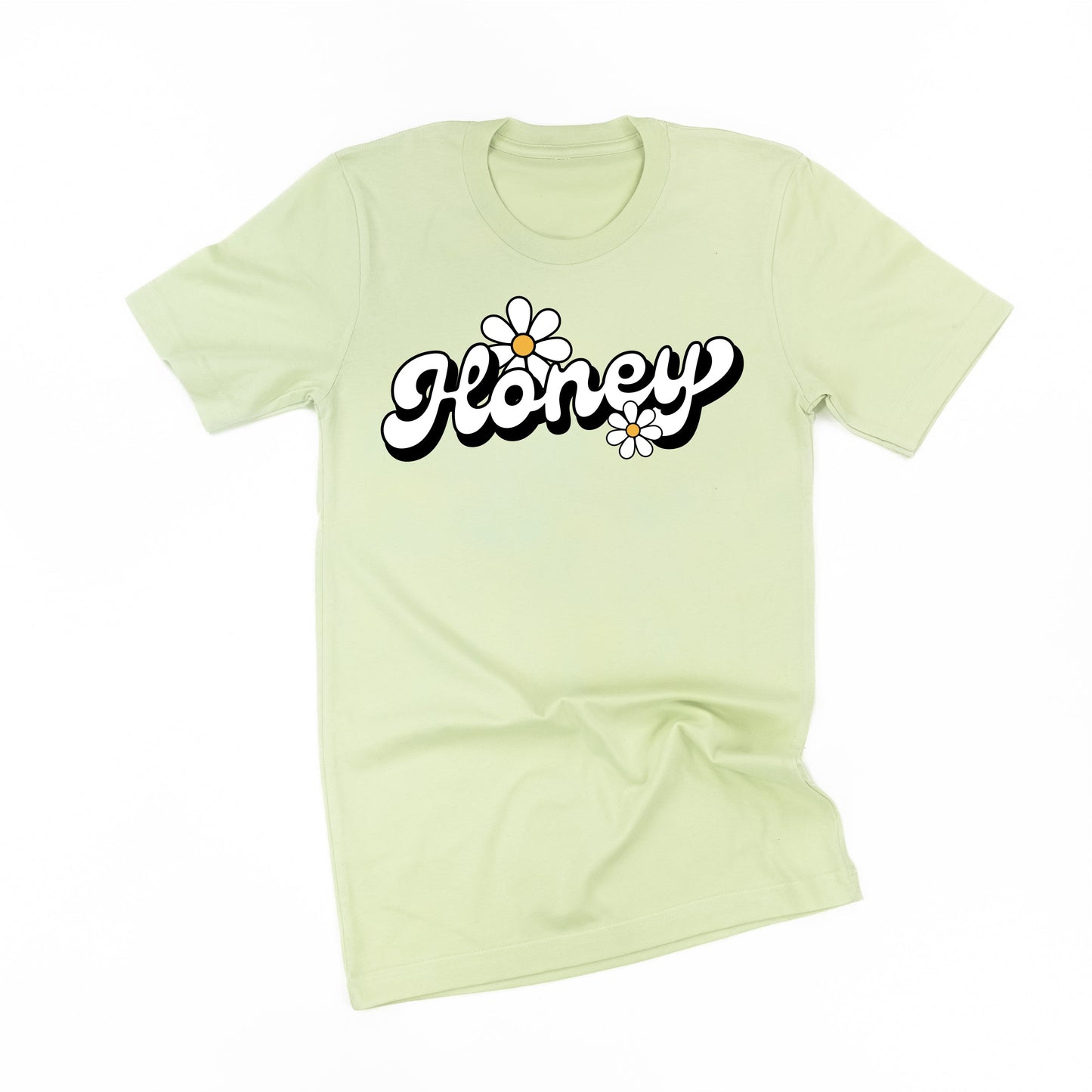 DAISY - HONEY - w/ Full Daisy on Back - Unisex Tee