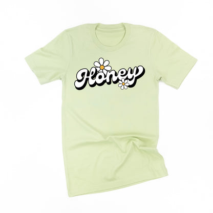 DAISY - HONEY - w/ Full Daisy on Back - Unisex Tee