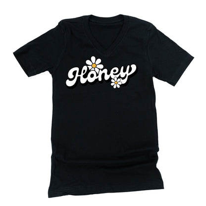 DAISY - HONEY - w/ Full Daisy on Back - Unisex Tee