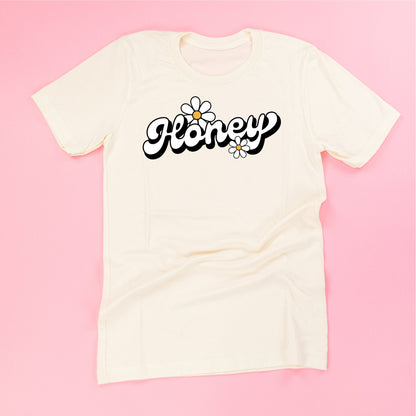 DAISY - HONEY - w/ Full Daisy on Back - Unisex Tee