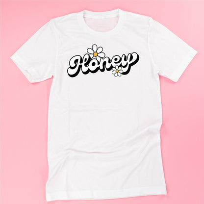 DAISY - HONEY - w/ Full Daisy on Back - Unisex Tee