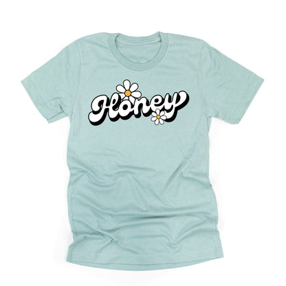 DAISY - HONEY - w/ Full Daisy on Back - Unisex Tee