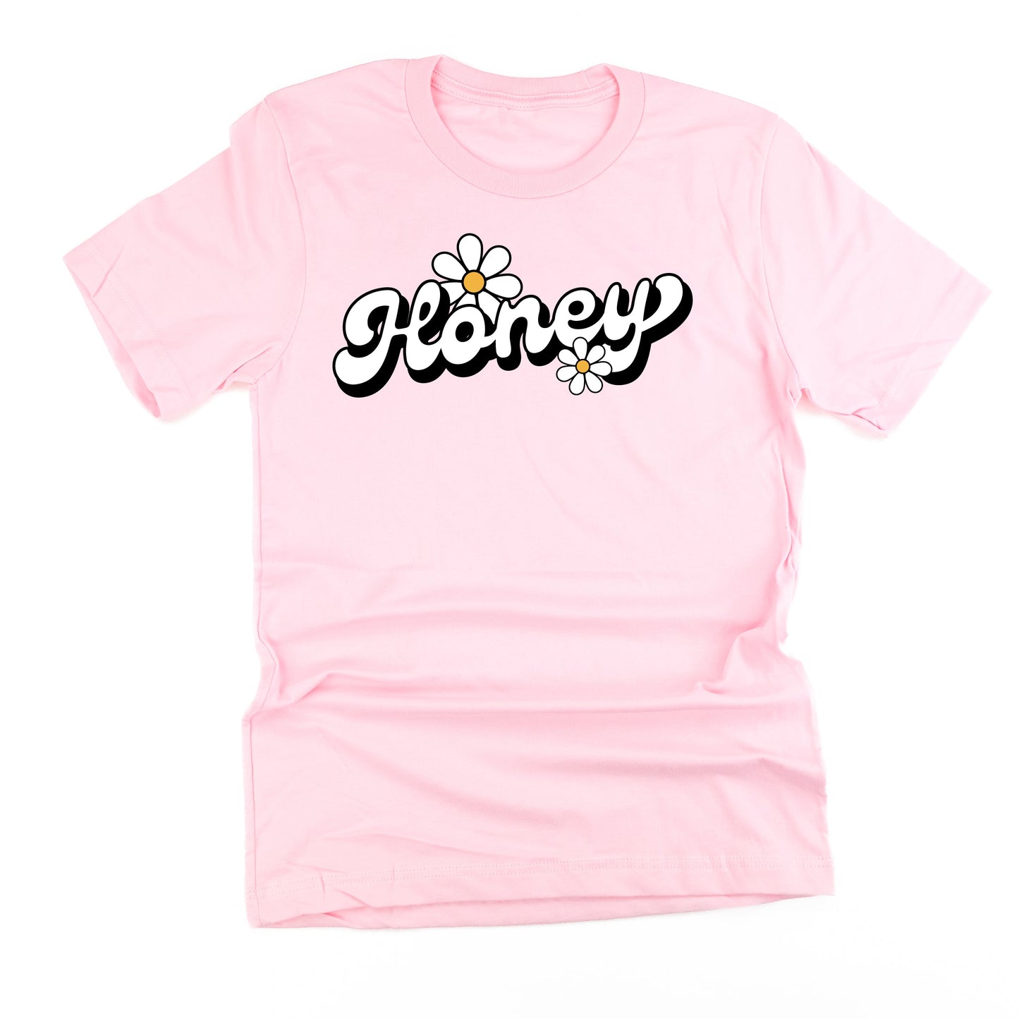 DAISY - HONEY - w/ Full Daisy on Back - Unisex Tee