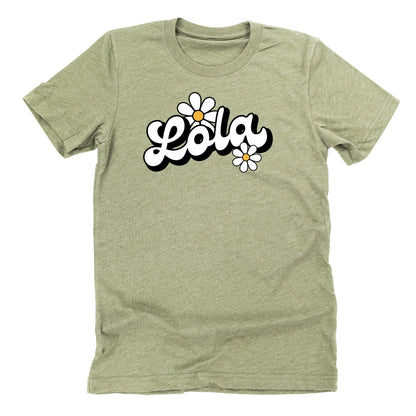 DAISY - LOLA - w/ Full Daisy on Back - Unisex Tee