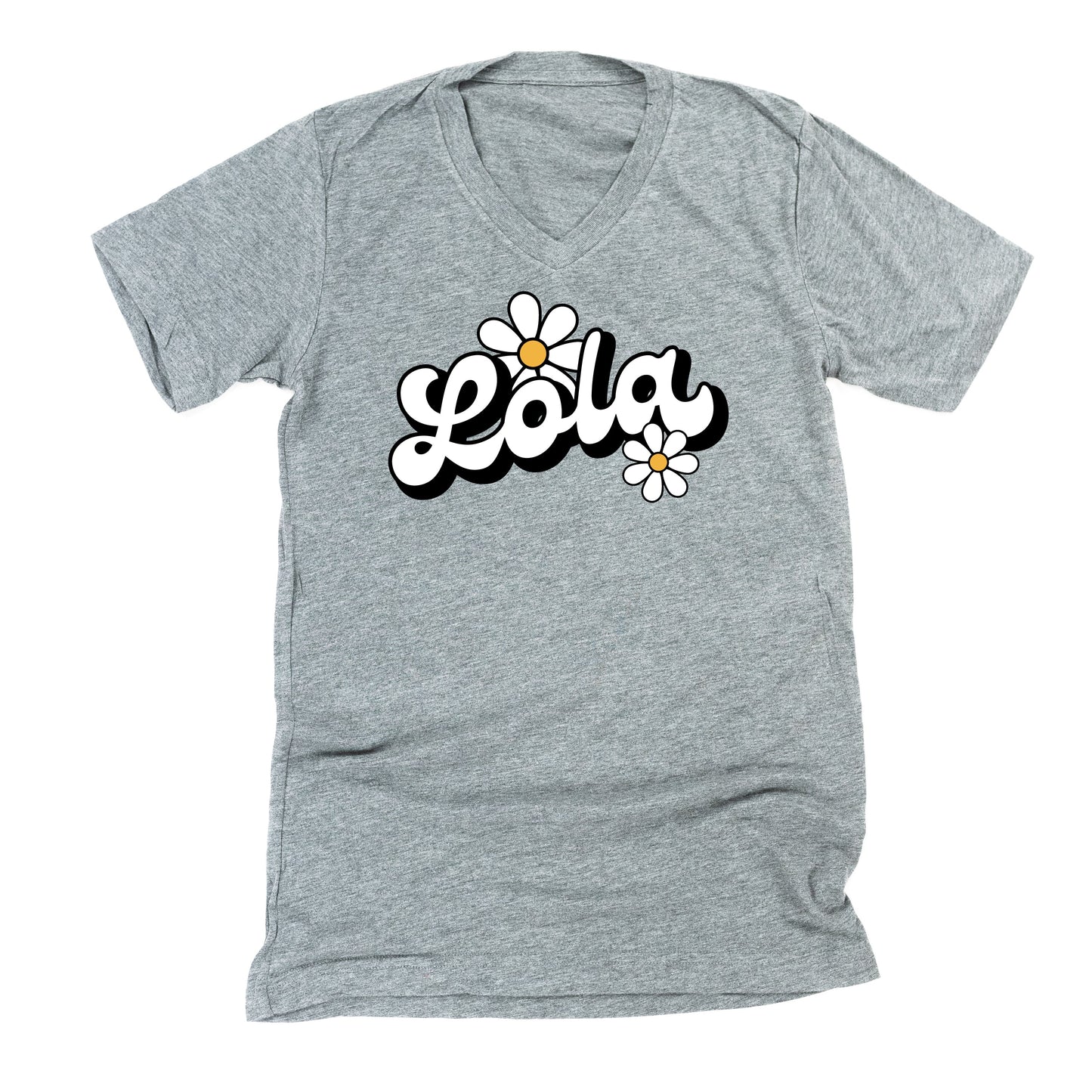 DAISY - LOLA - w/ Full Daisy on Back - Unisex Tee