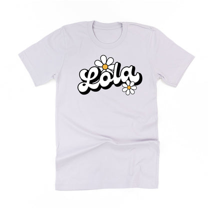 DAISY - LOLA - w/ Full Daisy on Back - Unisex Tee