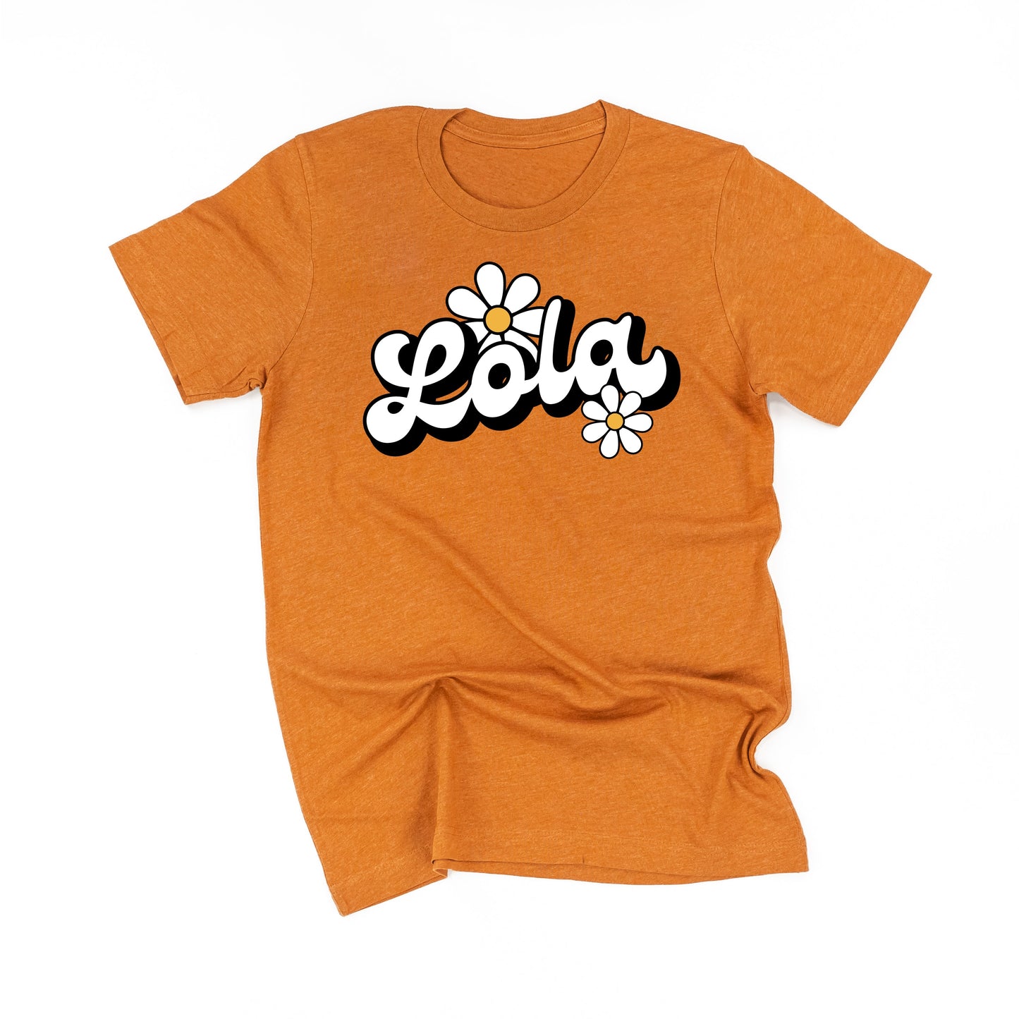 DAISY - LOLA - w/ Full Daisy on Back - Unisex Tee