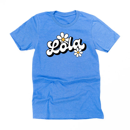 DAISY - LOLA - w/ Full Daisy on Back - Unisex Tee