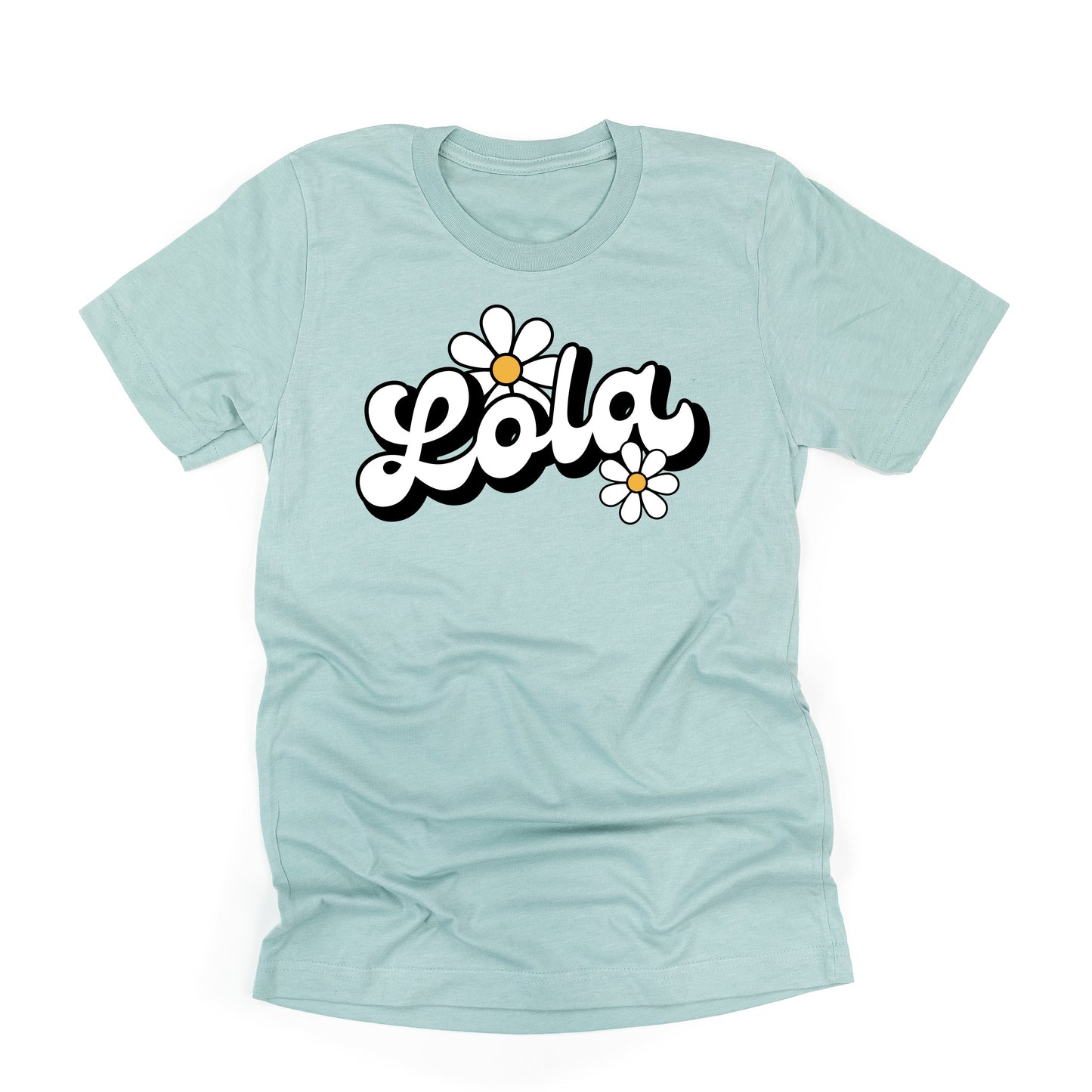 DAISY - LOLA - w/ Full Daisy on Back - Unisex Tee