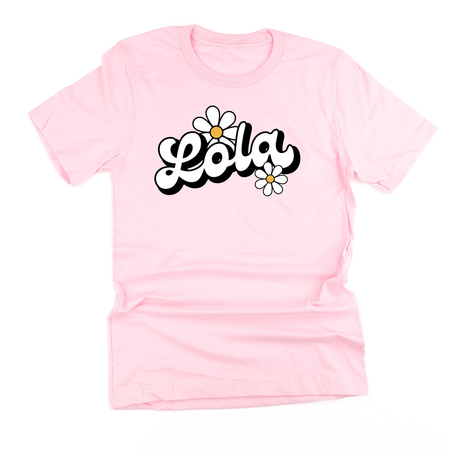 DAISY - LOLA - w/ Full Daisy on Back - Unisex Tee