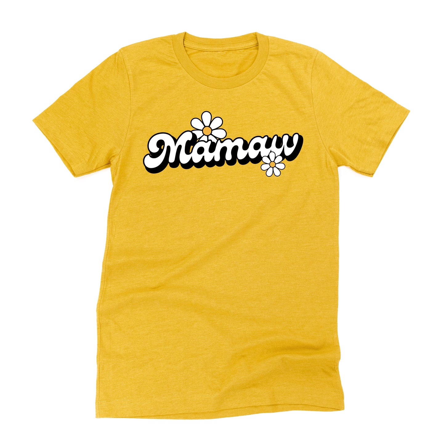 DAISY - MAMAW - w/ Full Daisy on Back - Unisex Tee