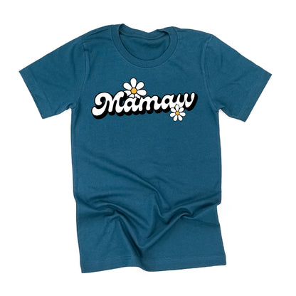 DAISY - MAMAW - w/ Full Daisy on Back - Unisex Tee