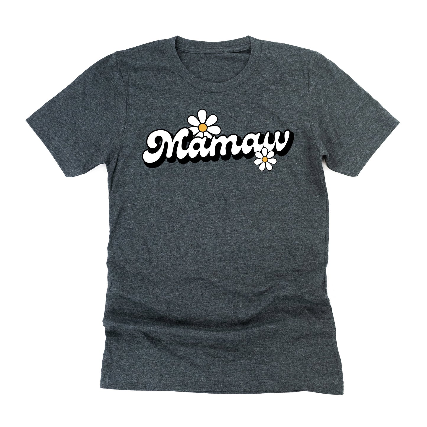 DAISY - MAMAW - w/ Full Daisy on Back - Unisex Tee