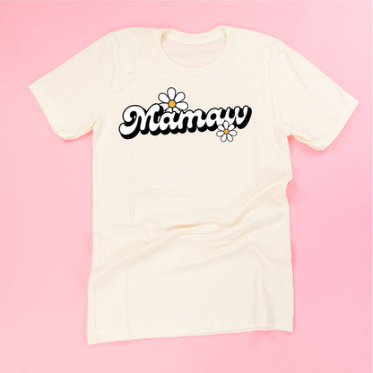 DAISY - MAMAW - w/ Full Daisy on Back - Unisex Tee