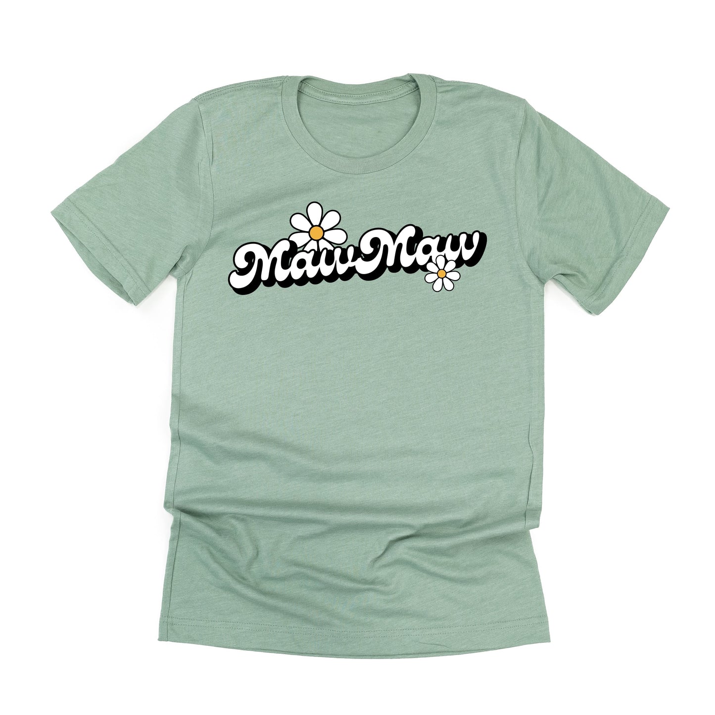 DAISY - MAWMAW (2 W's) - w/ Full Daisy on Back - Unisex Tee