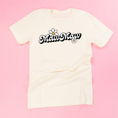 DAISY - MAWMAW (2 W's) - w/ Full Daisy on Back - Unisex Tee