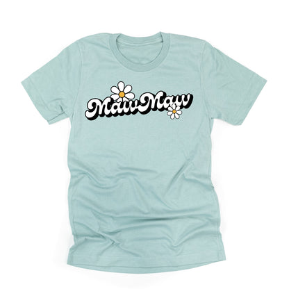 DAISY - MAWMAW (2 W's) - w/ Full Daisy on Back - Unisex Tee