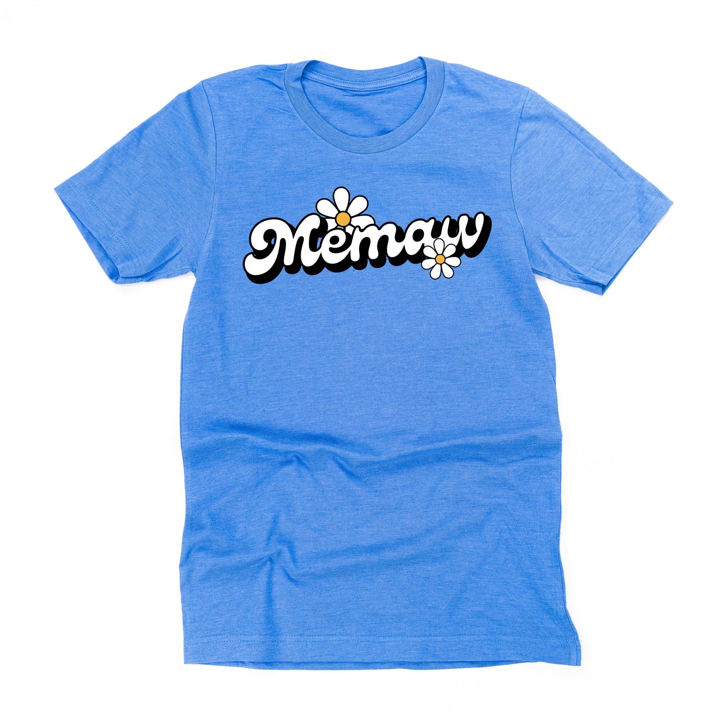 DAISY - MEMAW - w/ Full Daisy on Back - Unisex Tee