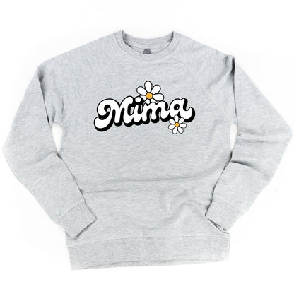 DAISY - MIMA - w/ Full Daisy on Back - Lightweight Pullover Sweater