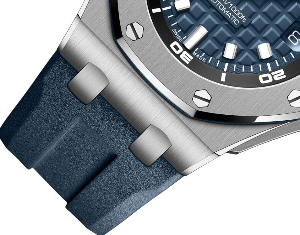 Rubber Strap 904L Steel - Automatic - 42mm