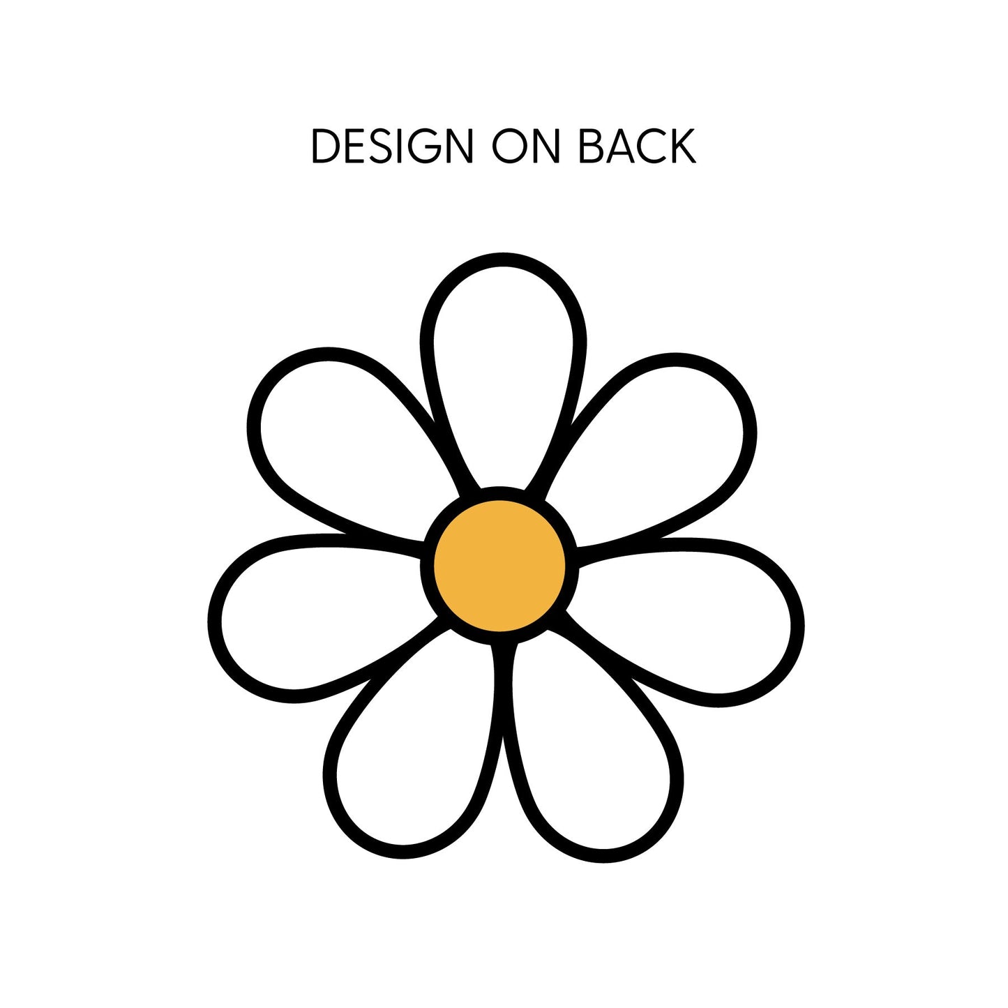 DAISY - GEEGEE - w/ Full Daisy on Back - Unisex Tee