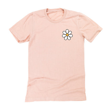 Pocket Daisy on Front w/ Have a Great Daysy on Back - Unisex Tee