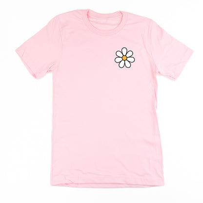 Pocket Daisy on Front w/ Have a Great Daysy on Back - Unisex Tee