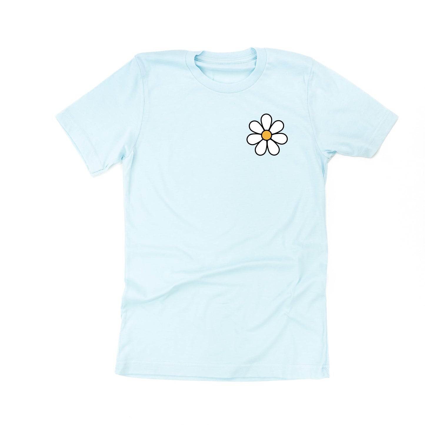 Pocket Daisy on Front w/ Have a Great Daysy on Back - Unisex Tee