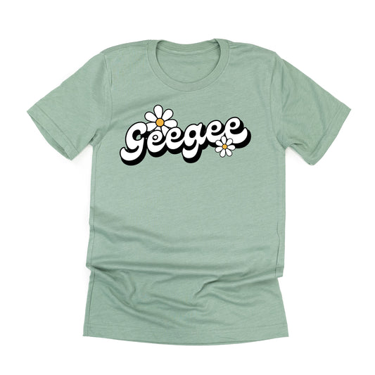 DAISY - GEEGEE - w/ Full Daisy on Back - Unisex Tee