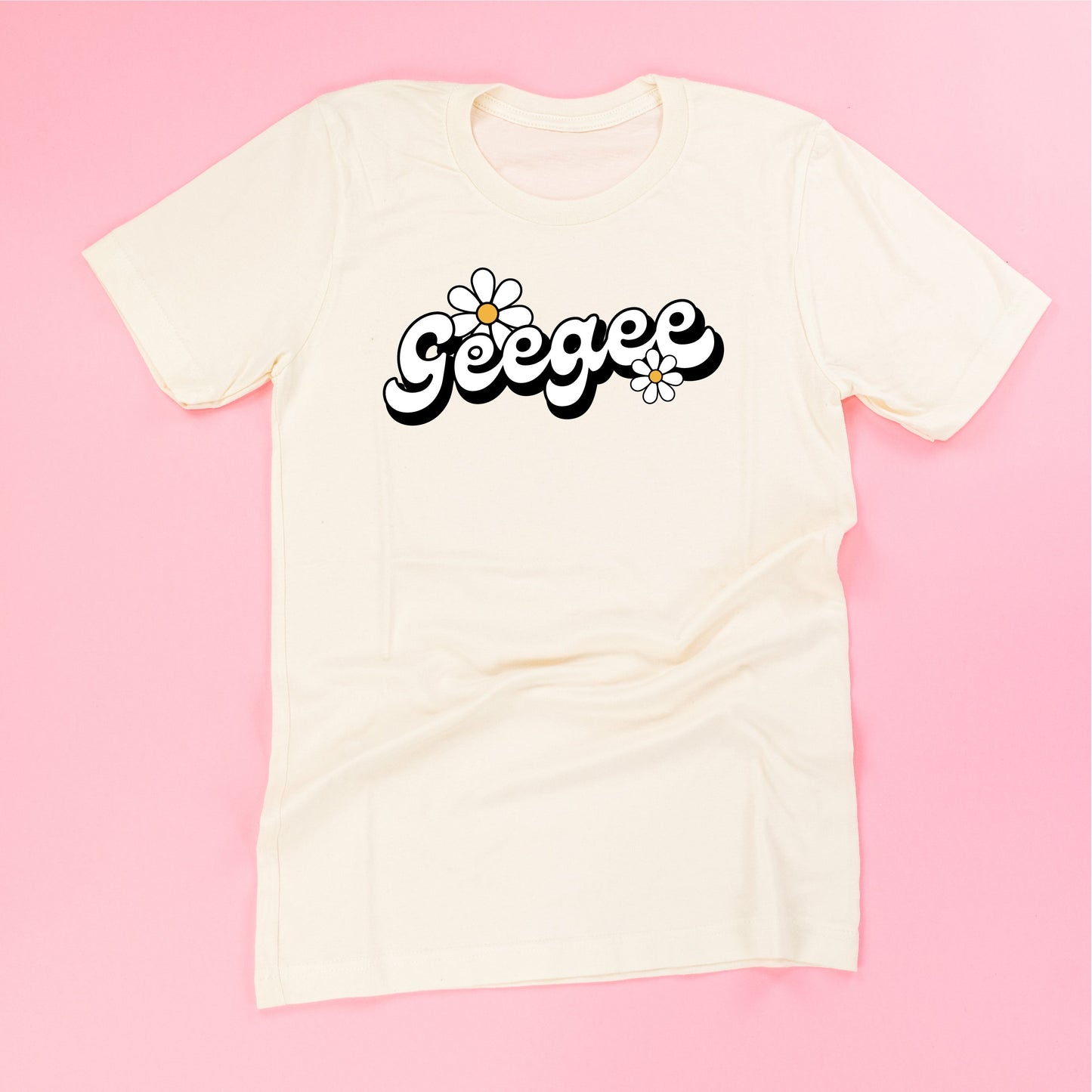 DAISY - GEEGEE - w/ Full Daisy on Back - Unisex Tee