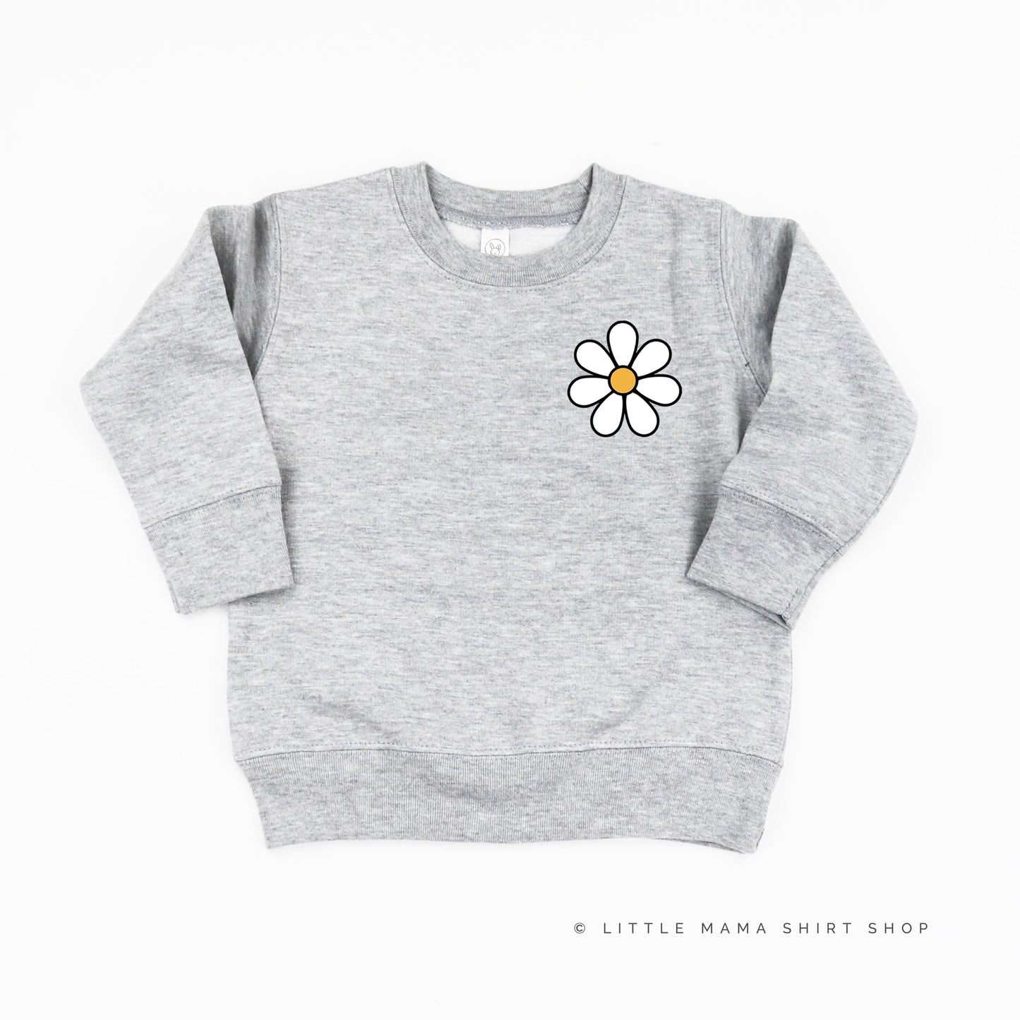 Pocket Daisy on Front w/ Have a Great Daysy on Back - Child Sweater