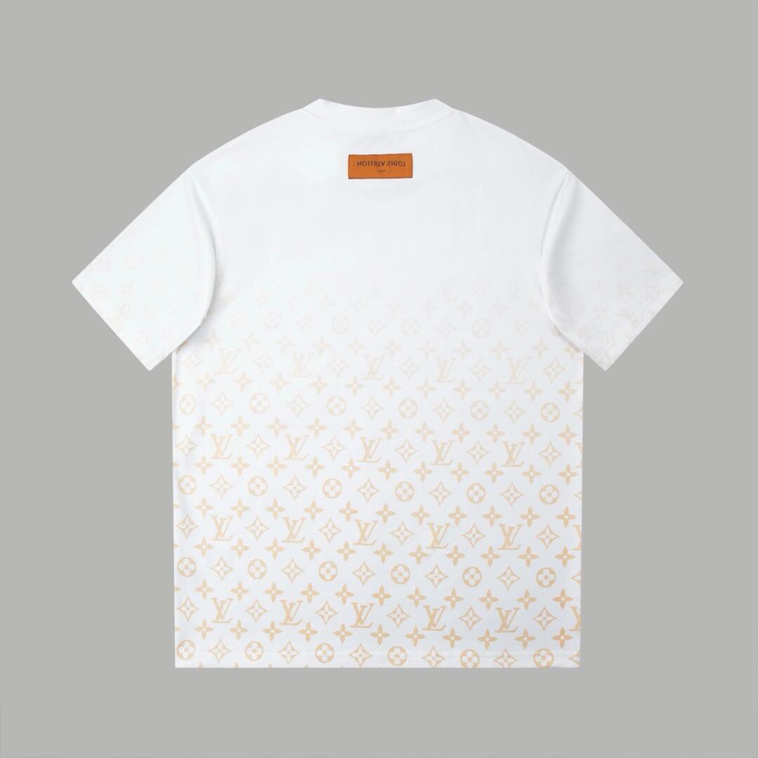 Gradient logo line T-shirt