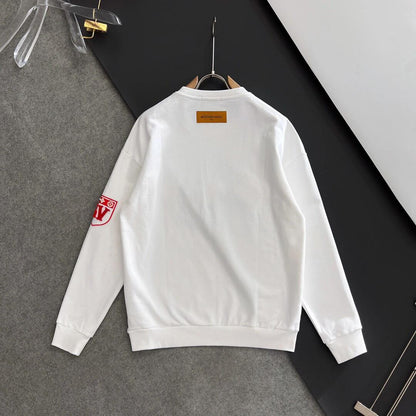 High quality three-flower logo pure cotton sweatshirt