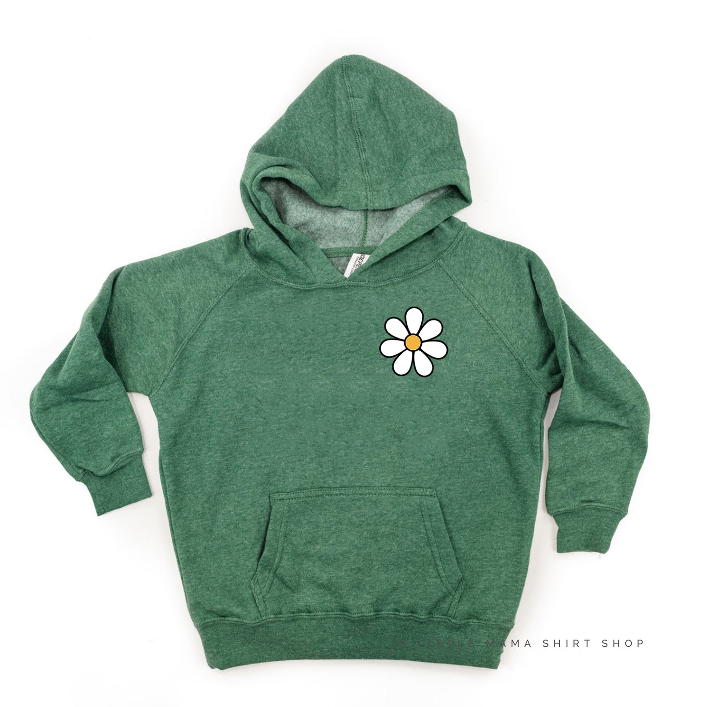 Pocket Daisy on Front w/ Have a Great Daysy on Back - Child Hoodie